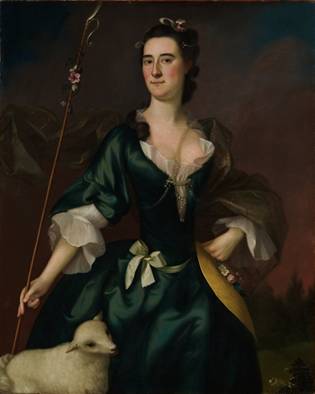 Mary Sylvester, ca. 1754 (Joseph Blackburn) (ca. 1730-1778)    The Metropolitan Museum of Art, New York, NY    16.68.2 