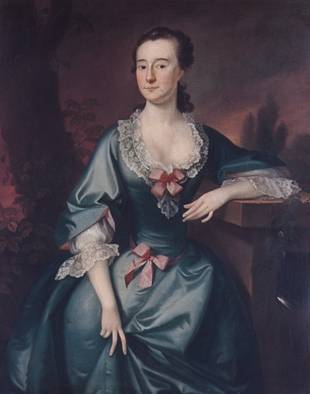 Mrs. David Chesebrough, 1754  (Joseph Blackburn)  (ca. 1730-1778) The Metropolitan Museum of Art, New York, NY    16.68.3 