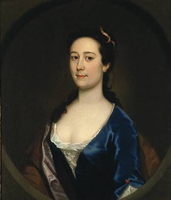 A Lady, ca. 1755 (Joseph Highmore) (1692-1780)    St. Louis Art Museum, MO  11:1967  