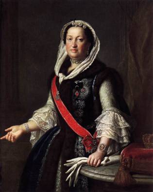 Maria Josepha of Austria, Queen of Poland, ca. 1755  (Pietro Antonio Rotari) (1707-1762) Staatliche Kunstsammlungen, Dresden    Gemäldegalerie