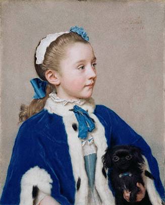 Maria Frederike van Reede-Athlone at 7 years old, ca. 1755-1756 (Jean-Étienne Liotard) (1702-1789) J. Paul Getty Museum, Los Angeles, CA 83.PC.273  