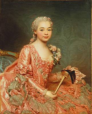 Baroness de Neubourg Cromiere, ca. 1756 (Alexander Roslin) (1718-1793) Location TBD 