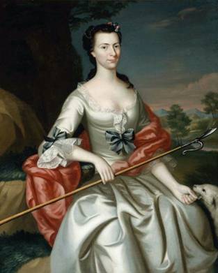 Ann Tyng (Mrs. Thomas Smelt), 1756 (John Singleton Copley) (1738-1815)   Museum of Fine Arts, Boston 39.464 