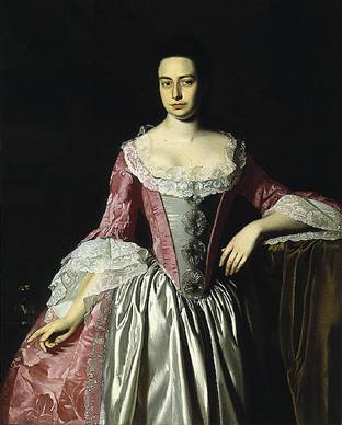 Eunice Dennie Burr, ca. 1759  (John Singleton Copley)(1738-1815)  St. Louis Art Museumm, MO  173:1951      
