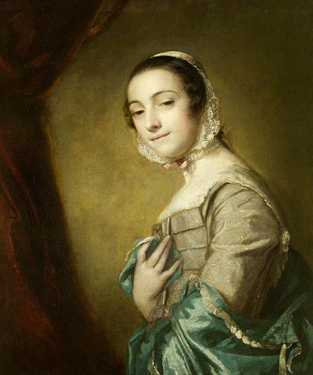 A Young Woman, ca. 1753 (Sir Joshua Reynolds) (1723-1792)   Montacute House, Somerset, UK 