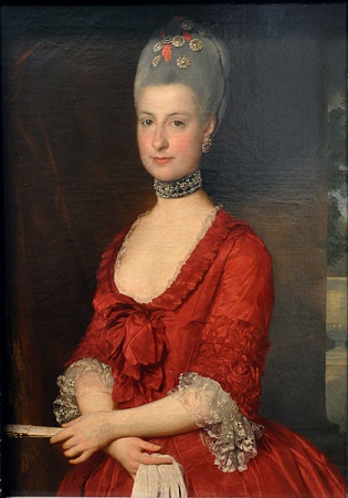 Maria Christina, Duchess of Teschen, 1766 (Marcello Bacciarelli) (1731-1818)   Kunsthistorisches Museum, Wien  