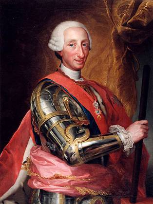 Charles III, King of Spain, ca. 1760 (Anton Mengs) (1728-1779)  Location TBD 