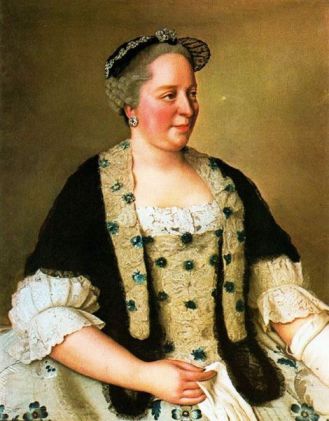 Empress Maria Theresa of Austria, ca. 1760 (Pietro Longhi) (Jean Étienne Liotard) (1702-1789) Location TBD
