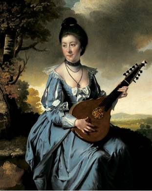 Mrs. Robert Gwillym, ca. 1766 (Joseph Wright of Derby) (1734-1797)  St. Louis Art Museum, MO   72:1965  