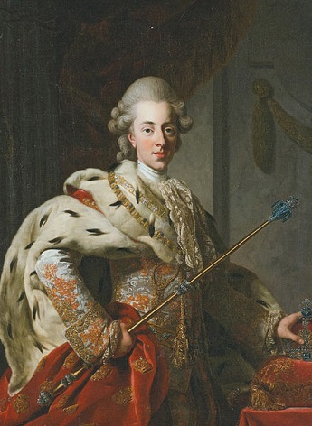 Christian VII of Denmark, 1772 (Alexander Roslin) (1718-1793)  Det Nationalhistoriske Museum, Frederiksborg Slot,  Hillerød 