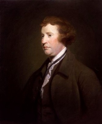 Edmund Burke, 1771 (style of Joshua Reynolds) (1723-179 2)   National Portrait Gallery, London  