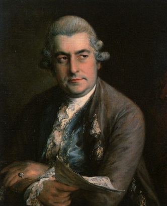 Johann Christian Bach, 1776 (Thomas Gainesborough) (1727-1788)  Museo internazionale e Biblioteca della musica di Bologna 