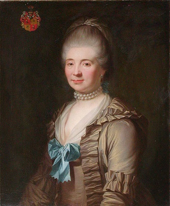 Magdalene Charlotte Hedevig Numsen, 1772 (Jens Juel) (1745-1802)  Frederiksborg Slot,Hillerød 