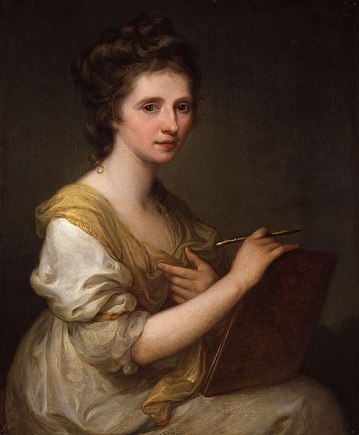 Self-Portrait, ca. 1771 (Angelica Kauffmann) (1741-1807)  National Portrait Gallery, London, NPG 430    