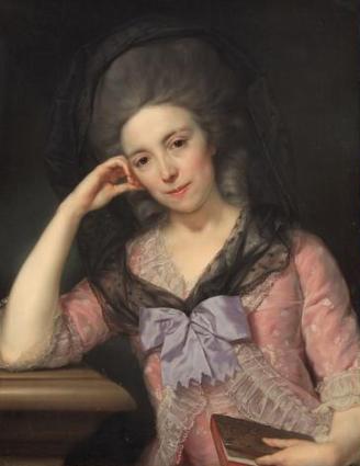 Elisabeth Hervey, 4th Marqioness of Bristol, ca. 1778-9 (Anton von Maron) (1733-1808)    Kunsthistorisches Museum, Wien    GG_9796