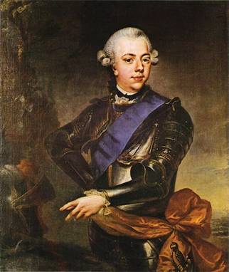 William V Prince of Orange, ca. 1770  (Johann Georg Ziesenis) (1717-1777)   De Geschiedkundige Vereniging Oranje-Nassau  