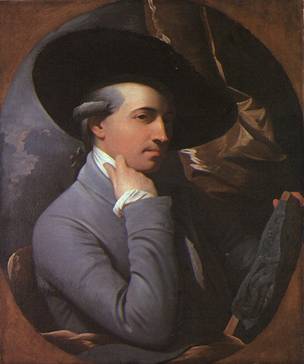 Self-Portrait, ca. 1770 (Benjamin West) (1738-1820)   Baltimore Museum of Art, MD 
