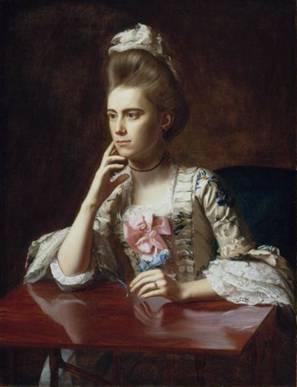 Mrs. Richard Skinner, ca. 1772 (Dorothy Wendell) s.d. (John Singleton Copley) (1738-1815)   Museum of Fine Arts, Boston    06.2428 