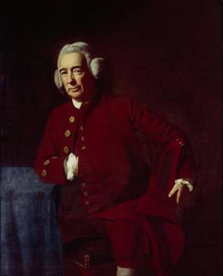 Dr. Sylvester Gardiner, ca. 1772  (John Singleton Copley) (1738-1815)   Seattle Art Museum, WA 