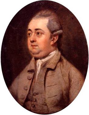 Edward Gibbon, 1773 (Henry Walton) (1746-1813)   National Portrait Gallery, London    NPG 1443    