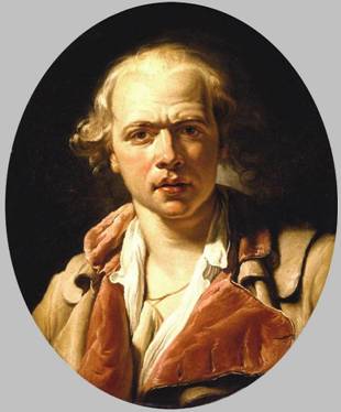 A Man, ca. 1774  (François-André Vincent) (1746-1816) Private Collection 