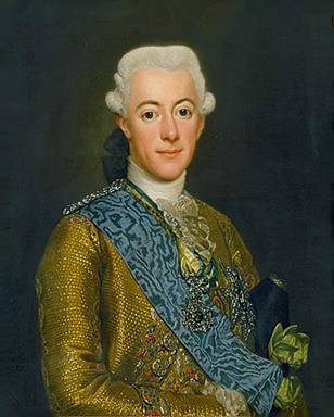 Gustav III, King of Sweden, ca. 1775 (Alexander Roslin) (1718-1793)   Location TBD 