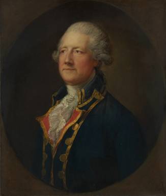 An English General, possibly William Bligh, ca. 1775 (Thomas Gainsborough) (1727-1788)   The Metropolitan Museum of Art, New York, NY    60.71.7 