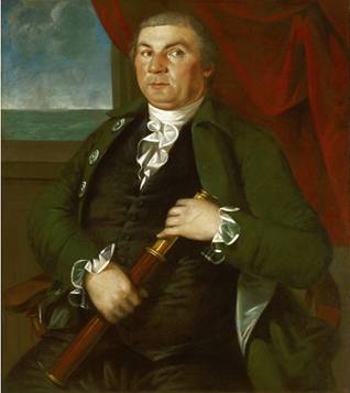 Captain David Coats, ca. 1777  (Christian Gullager) (1759-1826)    St. Louis Art Museum, MO   47:1949 