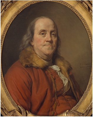 Benjamin Franklin, 1778  (Joseph Duplessis) (1725-1802)   The Metropolitan Museum of Art, New York, NY    32.100.132 