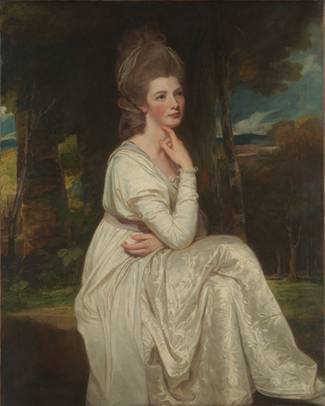 Lady Elizabeth Hamilton, ca. 1776-1778  (George Romney) (1734-1802)  The Metropolitan Museum of Art, New York, NY    49.7.57  