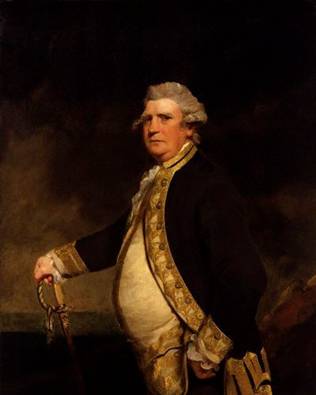 Augustus Keppel, Viscount Keppel, ca. 1779 (Sir Joshua Reynolds) (1723-1792)    National Portrait Gallery, London    NPG 179 