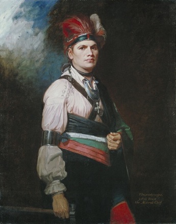 Thayendanegea (Joseph Brant), 1776 (George Romney) (1734-1802)   National Gallery of Canada, Ottawa     no. 8005 