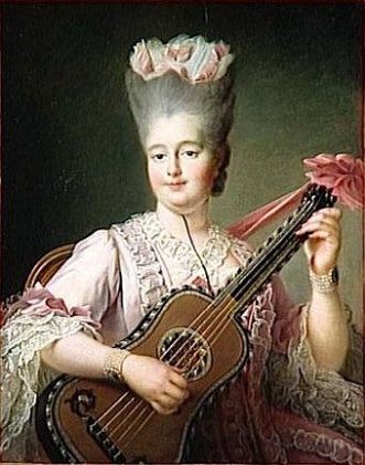 Marie Clotilde Xaviere de France, Queen of Sardinia, 1775 (François-Hubert Drouais) (1727-1775) Musée National du Château et des Trianons, Versailles INV. 4118  