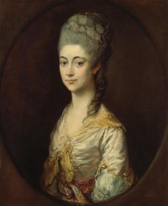 Miss Montagu, ca. 1774 (Thomas Gainsborough) (1727-1788) Chrysler Museum of Art, Norfolk, VA  