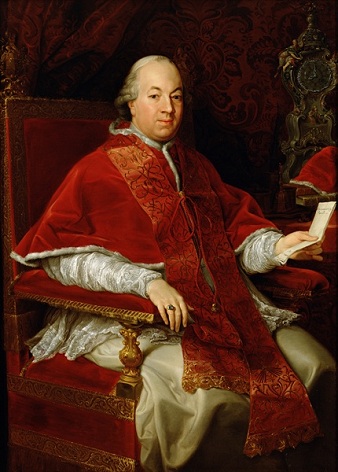 Pope Pius VI, 1775 (Pompeo Batoni) (1708-1787)   Location TBD  