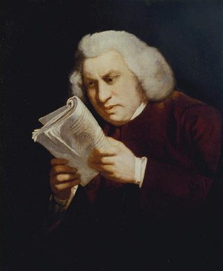 Samuel Johnson, ca. 1775  (Sir Joshua Reynolds) (1723-1792)   Location TBD 