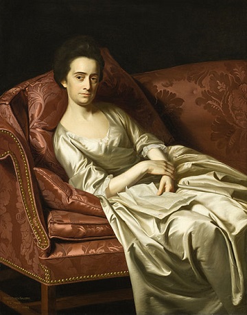 A Woman, 1771 (John Singleton Copley) (1738-1815)  Los Angeles County Museum of Art, CA,  85.2 