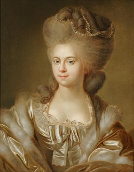 Duchess Elisabeth von Württemberg, ca. 1784 (Johann Baptist von Lampi the Elder) (1751-1830)  Private Collection  
