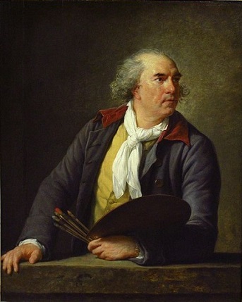 Hubert Robert, 1788 (Élisabeth Louise Vigée Le Brun) (1755-1842)   Musée du Louvre, Paris,   INV. 3055 