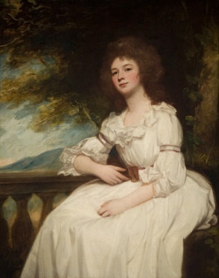 Miss Kitty Calcraft, 1787 (George Romney) (1734-1802)   Brigham Young University Museum of Art, Provo, UT,  840002300  