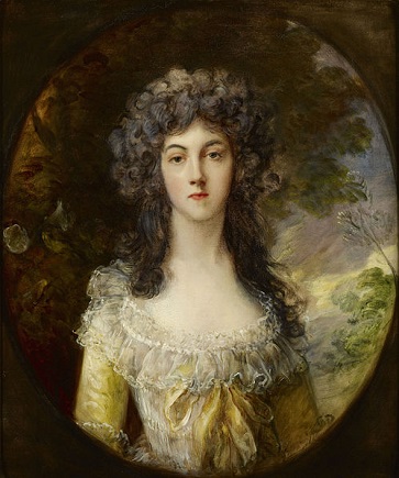 Mrs. Charles Hatchett, ca. 1786 (Thomas Gainsborough) (1727-1788)  The Frick Collection, New York, NY,  1903.1.60  