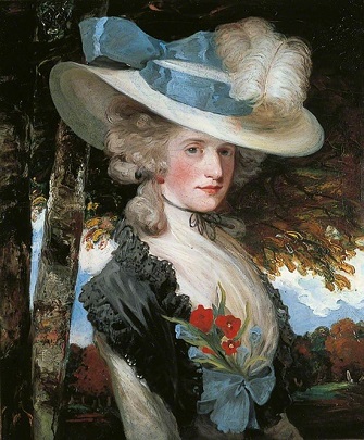 The Honorable Elizabeth Ingram (John Hoppner) (1758-1810)  Temple Newsam, Leeds 