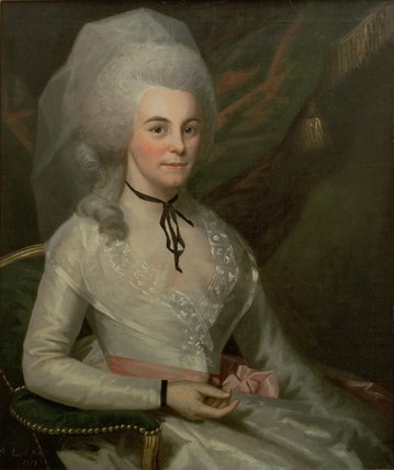 Elizabeth Schuyler Hamilton, 1787 (Ralph Earl)  (1751-1803)  Museum of the City of New York,  NY 