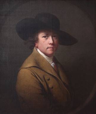 Self-Portrait, ca. 1780   (Joseph Wright of Derby) (1734-1797) Yale Center for British Art, New Haven, CT 