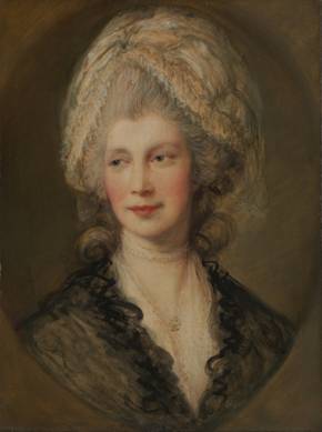 Queen Charlotte of England, ca. 1781  (Thomas Gainsborough) (1727-1788)  The Metropolitan Museum of Art, New York, NY    49.7.55 