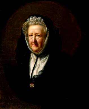 Mary Delany (née Granville), ca. 1782  (John Opie) (1761-1807)    National Portrait Gallery, London    NPG 1030 
