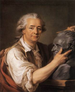 Augustin Pajou, ca. 1783  (Adélaide Labille-Guiard) (1749-1803)   Musée du Louvre, Paris 