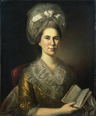 Mrs. Elias Boudinot IV, 1784 (Charles Willson Peale) (1741-1827)    Princeton University Art Museum, NJ     y1954-267 