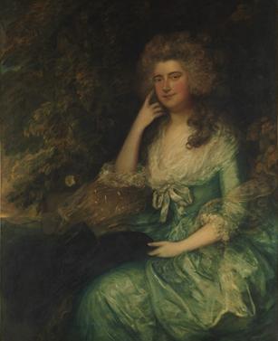 Mary Wylde, ca. 1785 (Mrs. William Tennant) (Thomas Gainsborough) (1727-1788)   The Metropolitan Museum of Art, New York, NY    45.59.1 
