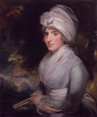 Sarah Siddons (née Kemble) (Gilbert Stuart) (1755-1828) National Portrait Gallery, London    NPG 50   